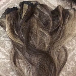 Human hair extensions